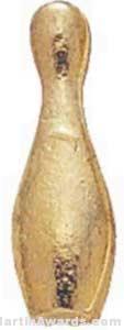 3/8″ Small Bowling Chenille Pin 1