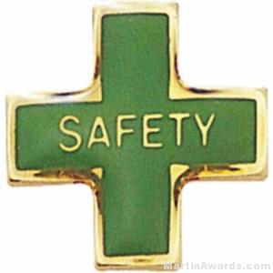 Safety Enameled Lapel Pins 1