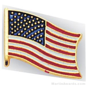 1/2″ American Flag Pins 1