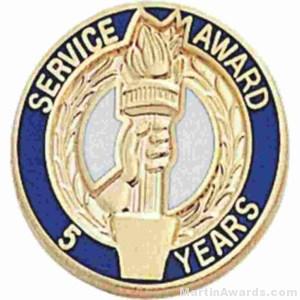 3/4″ Service Recognition Award Pins 15 Years 1