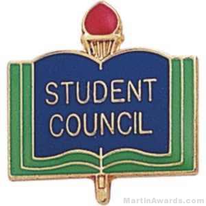 3/4″ Student Council School Award Pins 1